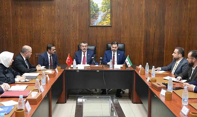 Milli Eğitim Bakanı Tekin Suriye'de