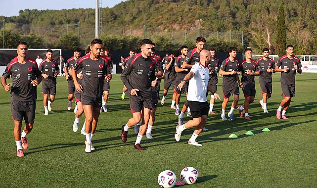 Milliler, Gürcistan maçı hazırlıklarını sürdürdü