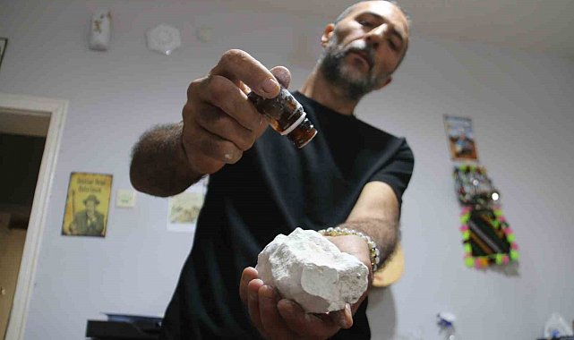 Mineraller ve endemik bitkileri harmanladı, Sivas'ın kokularını tablete sığdırdı