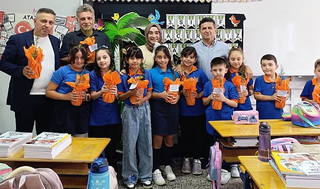 Minikler, gelecekleri için ağaç dikti