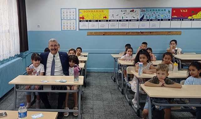 Miniklerin okul heyecanı başladı