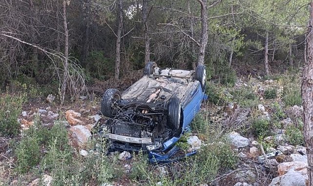 Muğla'da trafik kazası:1 yaralı
