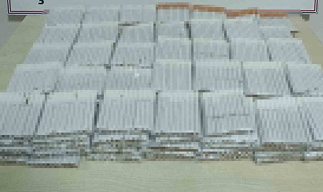 Muratlı'da kaçak sigara operasyonu
