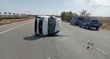 Muratlı'da trafik kazası: 2 yaralı