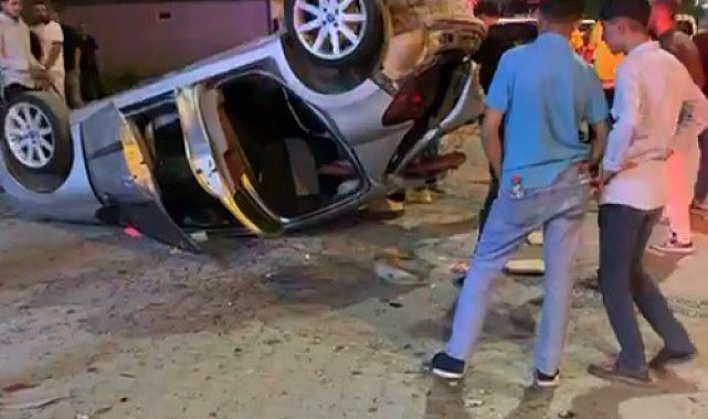 Muş-Bitlis yolunda kaza: Otomobil takla attı, 1 yaralı