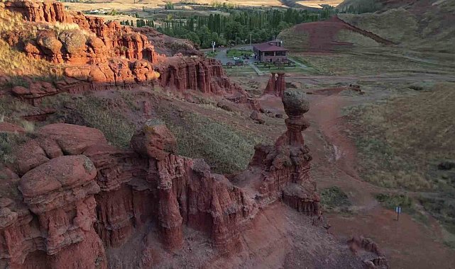 Narman Peri Bacaları görsel şölen oluşturuyor