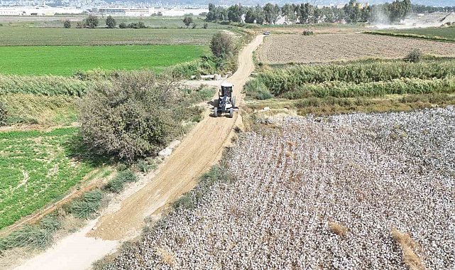 Nazilli Belediyesi'nden çiftçilere ulaşım kolaylığı
