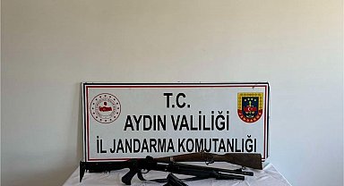 Nazilli'de jandarmadan silah operasyonu