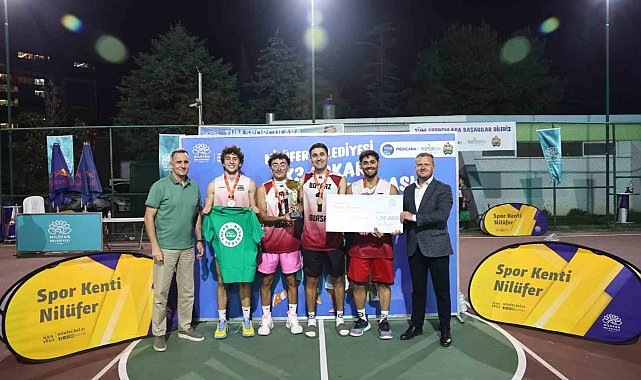 Nilüfer'de 3x3 Basketbol Turnuvası heyecanı