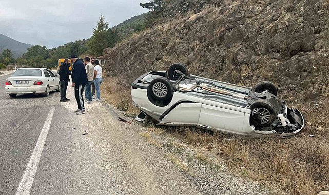 Nişanlısını görmeye giderken ölümden döndü