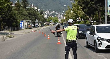 Ordu'da bir haftada 15 binden fazla araç ve sürücüsü denetlendi