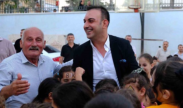 Orhanlı Mahallesi'nde çocuklar doyasıya eğlendi