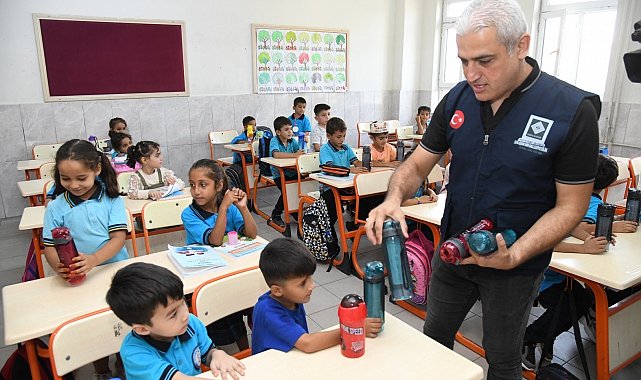 Osmaniye'de minik öğrencilere "Sıfır Atık" hediyesi