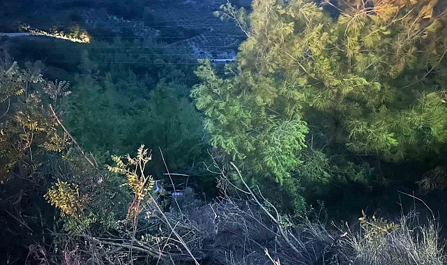 Osmaniye'de otomobil uçuruma yuvarlandı: 3 yaralı