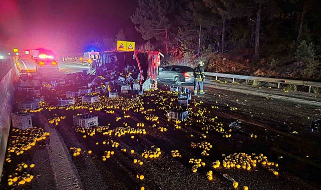 Otoyolda zincirleme kaza: 1 ağır yaralı