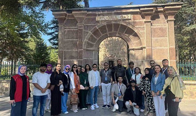 Pakistanlı gençler Söğüt'te ağırlandı