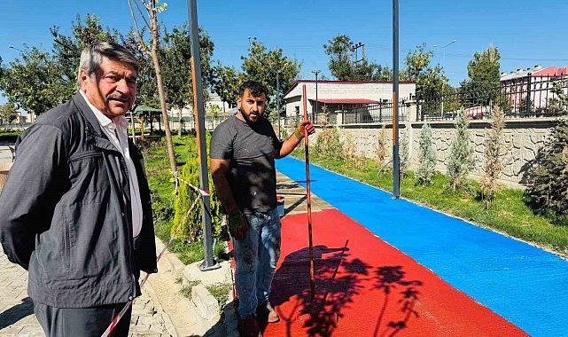 Patnos'ta park yenilendi