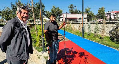 Patnos'ta park yenilendi