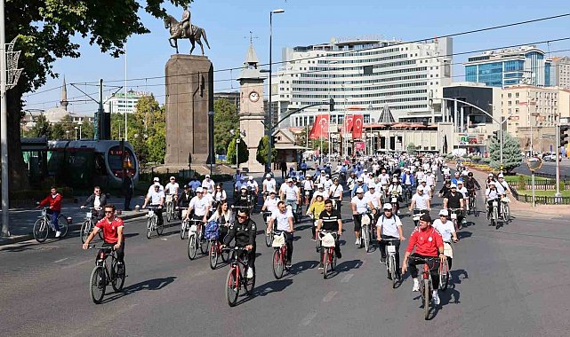 Pedallar, sürdürülebilir yarınlar için çevrildi