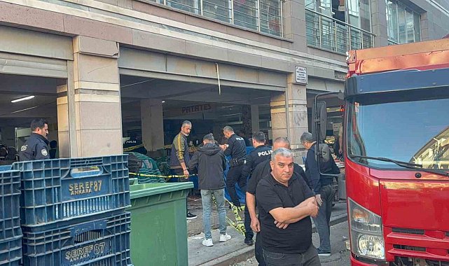 Polatlı'da pazar yerinde pompalı tüfekli kavga: 1 ağır yaralı