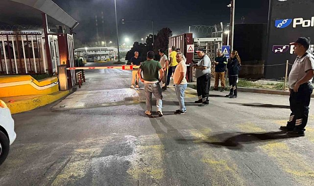 Polisan'da kimyasal sızıntı: "Pencereleri açmayın" uyarısı yapıldı