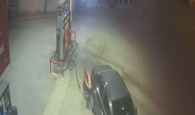 Pompacıyı şaşırtan o anlar kamerada