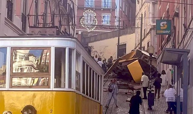 Portekiz'de füniküler kazası: 3 ölü, 20 yaralı