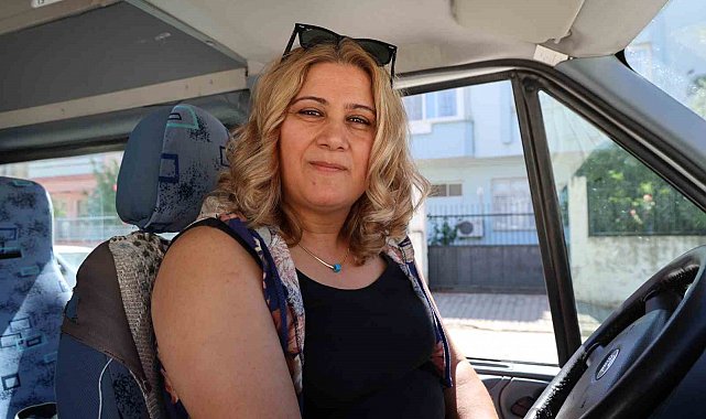 "Ben bu işi yaparım" diyerek direksiyona geçti, öğrencilerin "Songül ablası" haline geldi