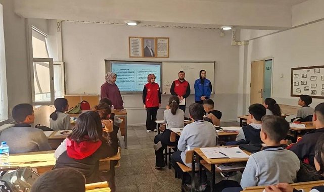 "Merkezim Her Yerde" projesi Hamur'da öğrencilerle buluştu