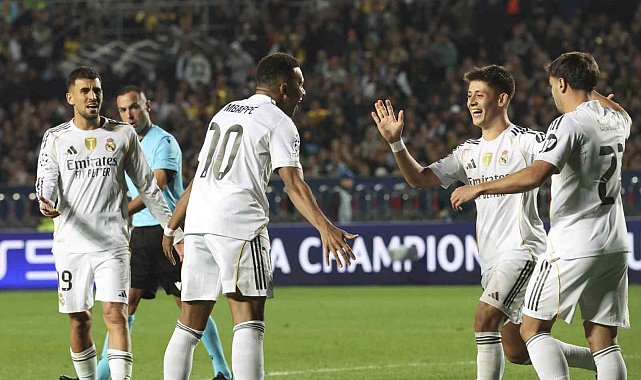 Real Madrid, Almatı'da 5 golle kazandı