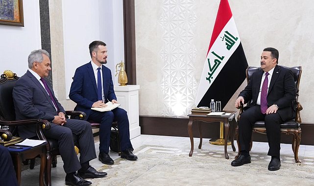 Rusya Güvenlik Konseyi Sekreteri Şoygu, Irak Başbakanı Sudani ile görüştü