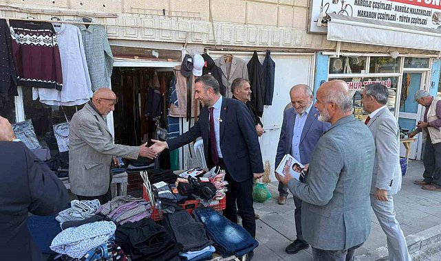 Saadet Partisi heyetinden Yahyalı'da esnaf ziyaretleri