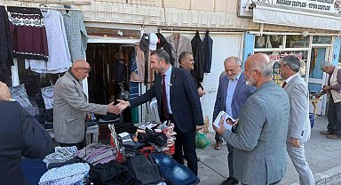 Saadet Partisi heyetinden Yahyalı'da esnaf ziyaretleri