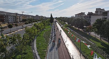 Sağlık için pedal çevirdiler
