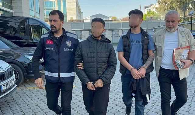 Samsun'da gasp ve yaralama: 2 tutuklama, 1 ev hapsi