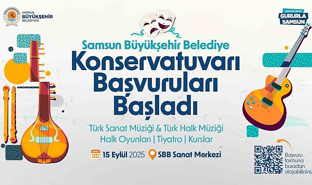 Samsun'da konservatuvar başvuruları başladı