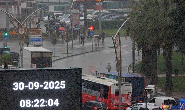 Samsun'da kuvvetli sağanak