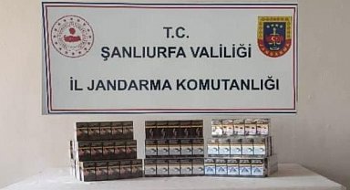 Şanlıurfa'da gümrük kaçağı 910 paket sigara ele geçirildi