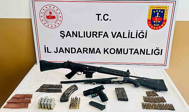 Şanlıurfa'da ruhsatsız silah operasyonu