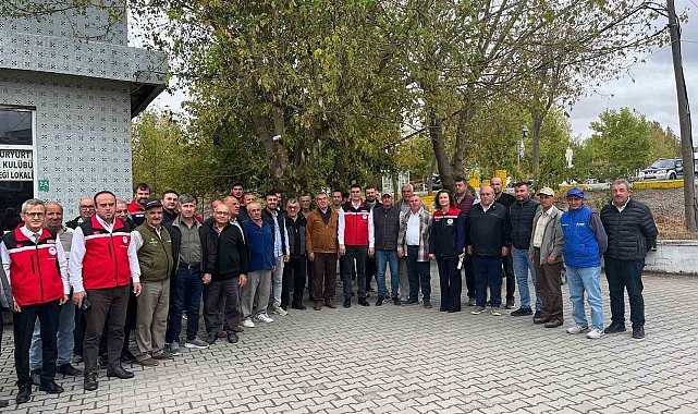 Saray'da çiftçilere yüzde 50 hibe destekli 750 kilogram kanola tohumu dağıtıldı