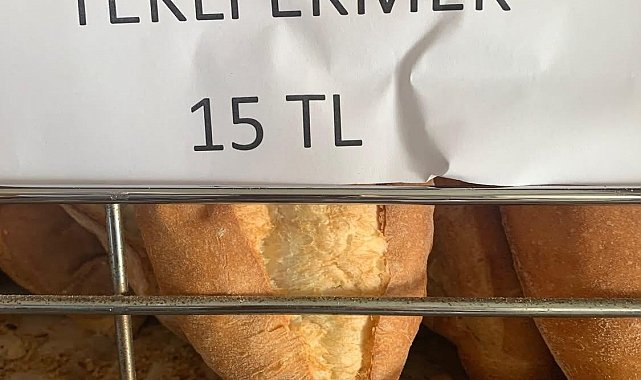 Sarıgöl'de ekmek ve simit zamlandı