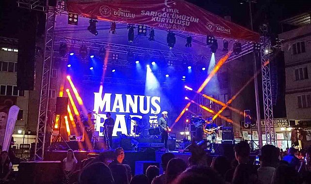 Sarıgöl'de Manuş Baba rüzgarı esti