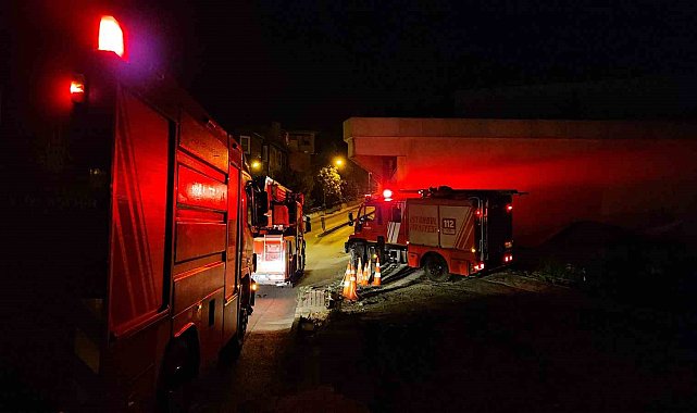 Sarıyer'de otelde korkutan yangın