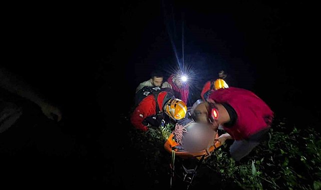 Şaşkeni Yaylası'nda uçuruma yuvarlanan turist hayatını kaybetti