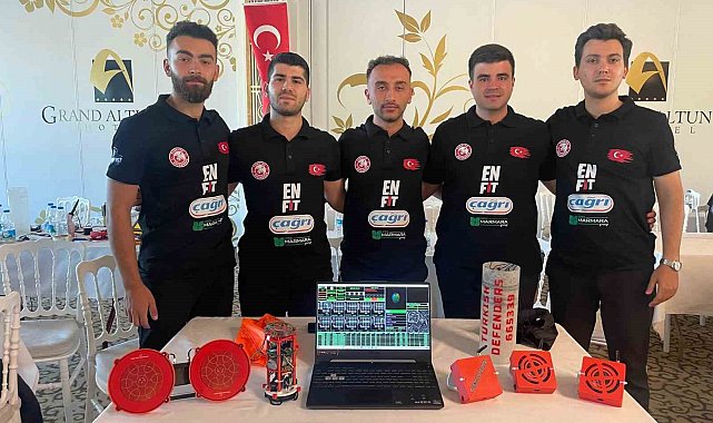 SAÜ takımı uydu yarışmasında 3'üncü oldu