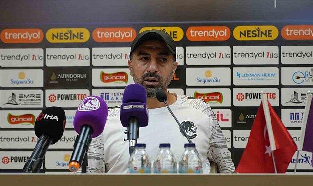 Sedat Ağçay: "Hak ettiğimiz 3 puanı alamadık"