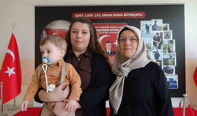 Şehit oğlunun adını taşıyan okulun açılışına katılan anne hem gurur hem hüzün yaşadı