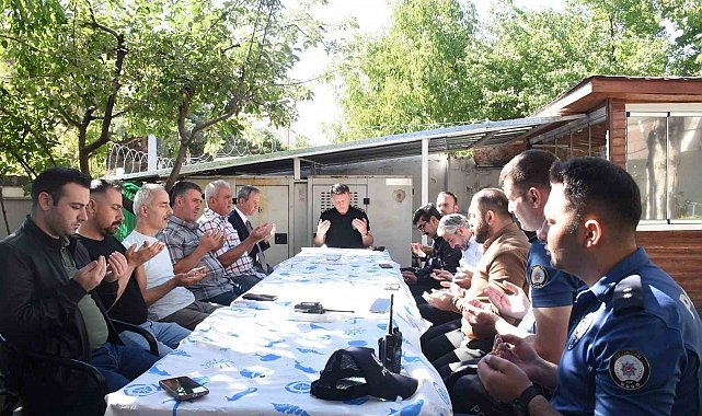 Şehit polis isminin verildiği karakolda dualarla yad edildi