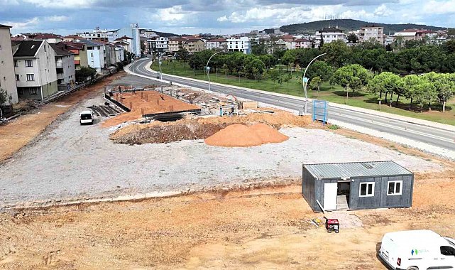 Şehit Yakınları ve Gazi Evi projesinde inşaat ilerliyor