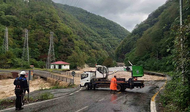 Sel afetinin ardından enerji nakil hatları onarılıyor